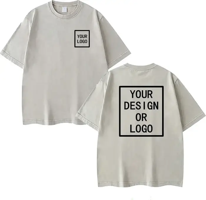 T-shirt en coton personnalisé
