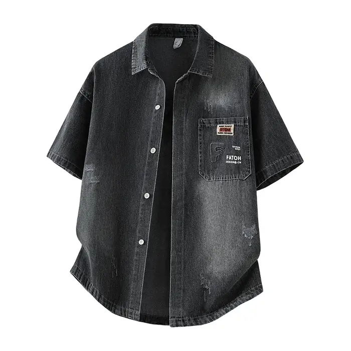 Chemise en jean pour homme