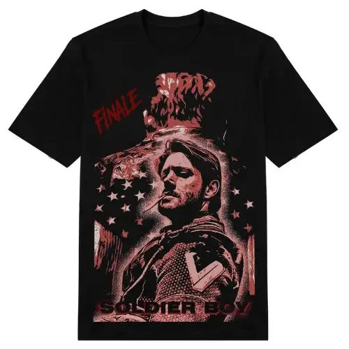 T-shirt The Boys Soldier Boy pour hommes et femmes, vêtements d'été en coton Y2K, mode décontractée,