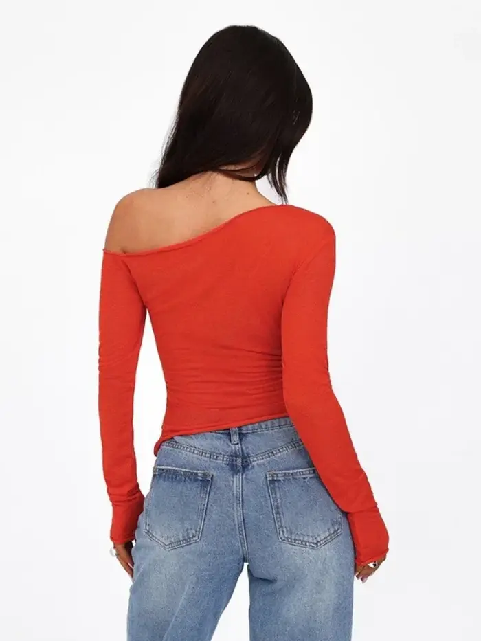 One Initiated-T-shirt à manches longues pour femme