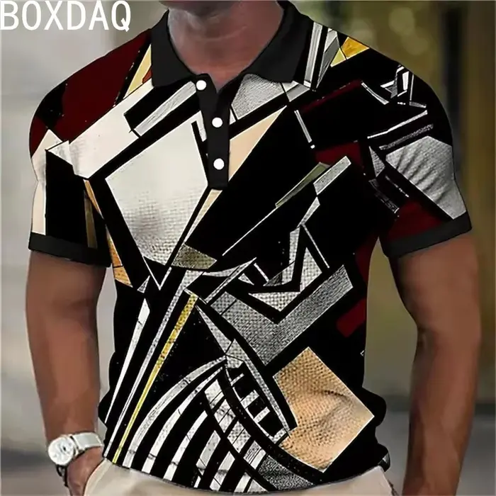 Polo de sport à manches courtes pour hommes