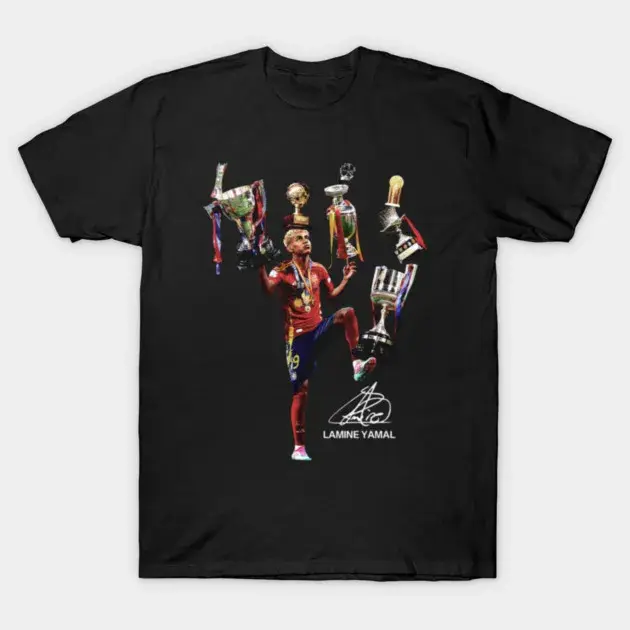 T-shirt de football unisexe ample à manches courtes en coton premium