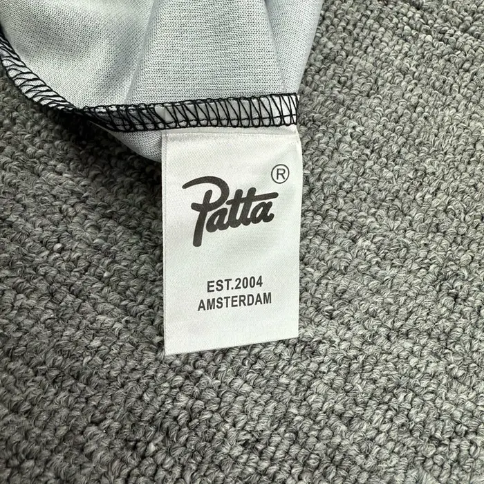 PATTA Jersey Homme Femme Sport Haute Qualité Color Blocking Broderie Polo Manches Courtes T-shirt Patta