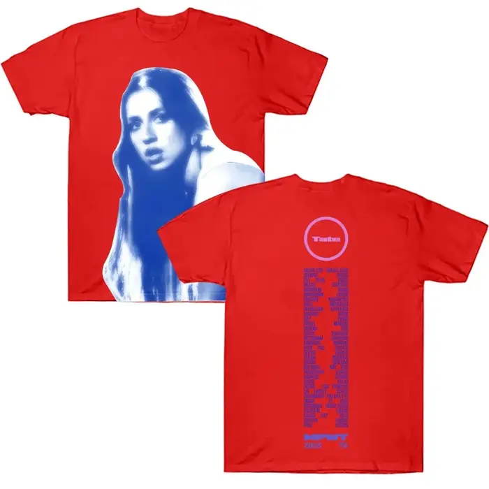 T-shirts graphiques Tate Mcrae Miss Possessive World Tour Photo Tee, streetwear surdimensionné, design tendance, esthétique, haut de gamme