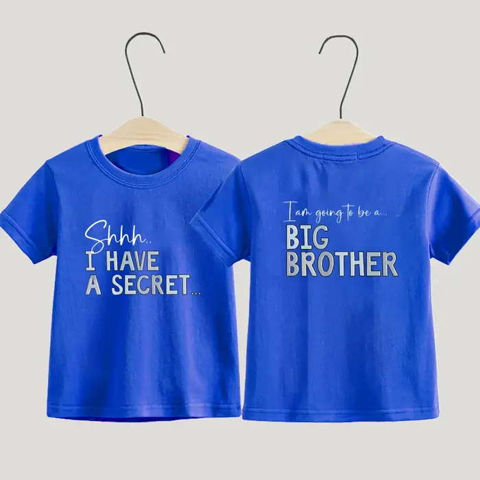 T-Shirt Big Brother, j'ai un Secret promu à gros frère