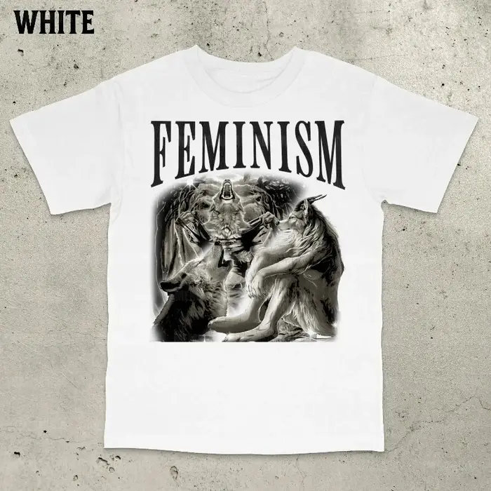 T-shirt humoristique sur le féminisme