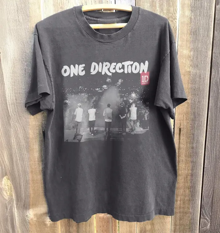 T-shirt vintage d'été pour homme One Direction