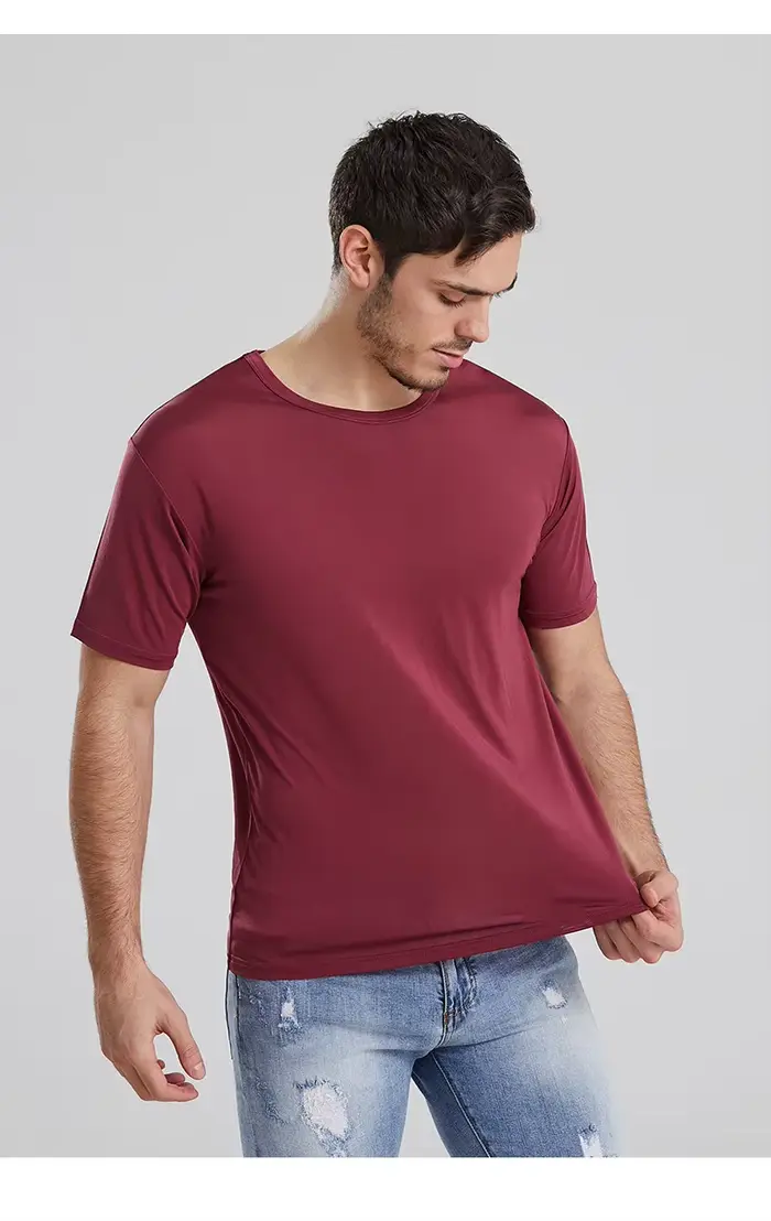T-shirt à col rond Mulberry InjPull pour homme