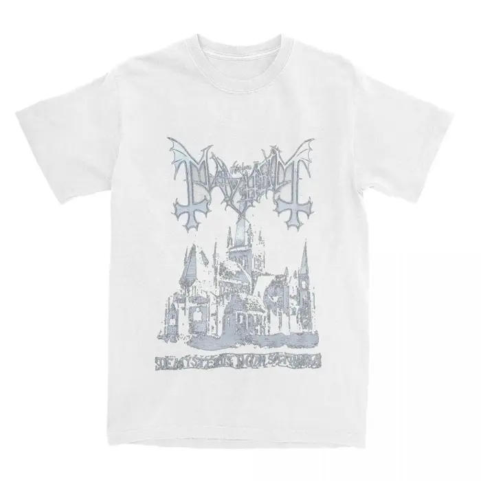 T-shirt Mayhem Deathcrush Frequency Varg pour hommes et femmes
