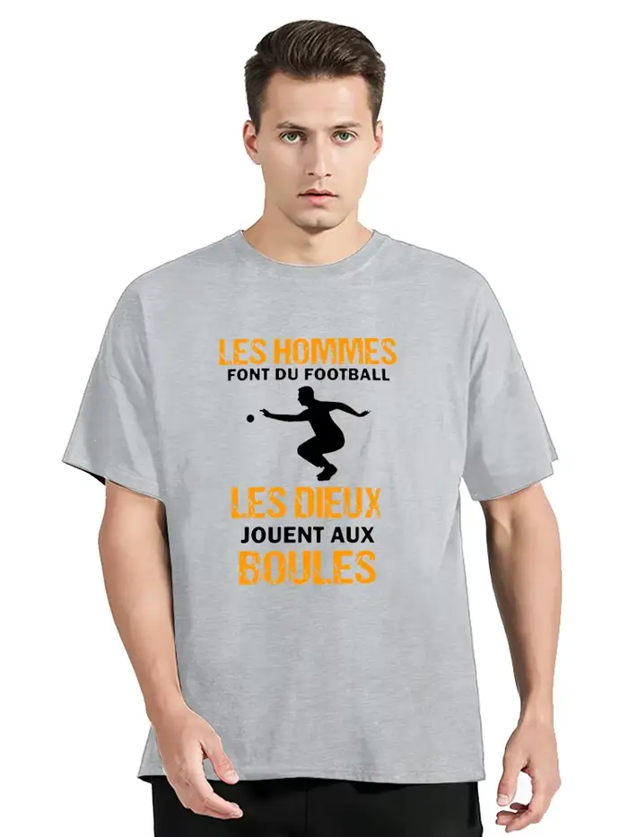 T-shirt de sport à manches courtes pour hommes