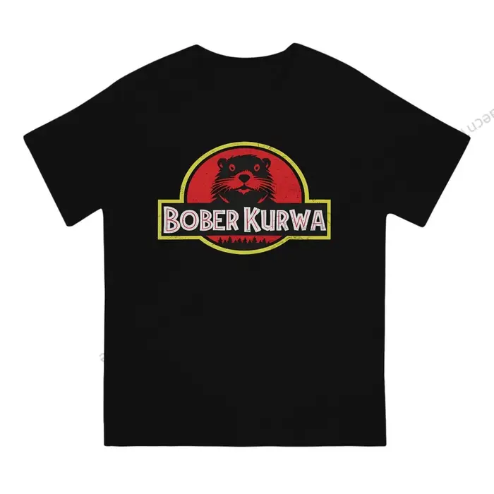 Bober Kurwa t-shirt graphique hommes hauts Vintage été coton Streetwear