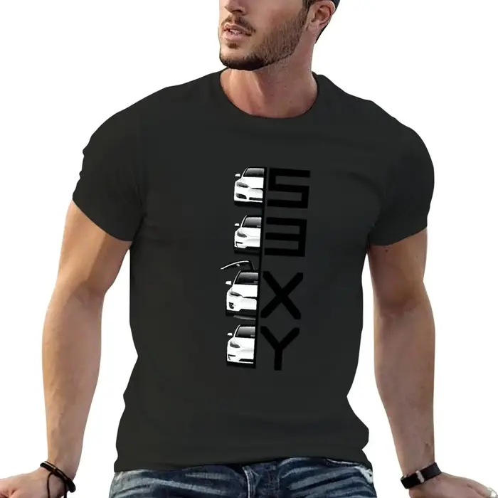 T-shirt manches courtes homme blanc, en coton, scopique, The S3XY Lineup