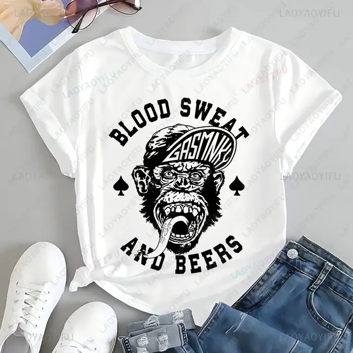 T-shirt imprimé Gas Monkey Garage