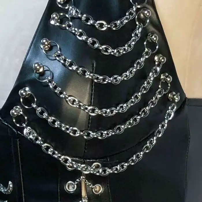 Débardeurs Gothiques Y2K Cybergoth pour Femmes