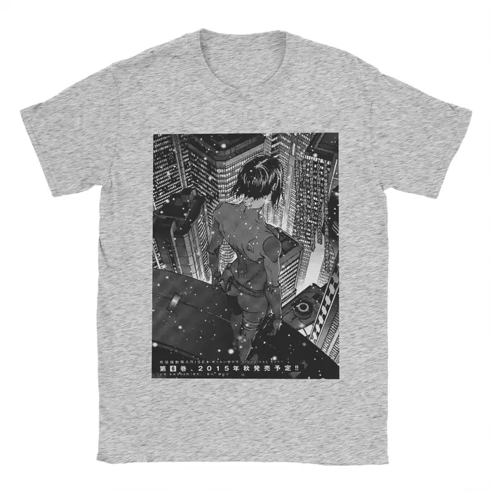 T-Shirt drôle Ghost in the Shell pour hommes