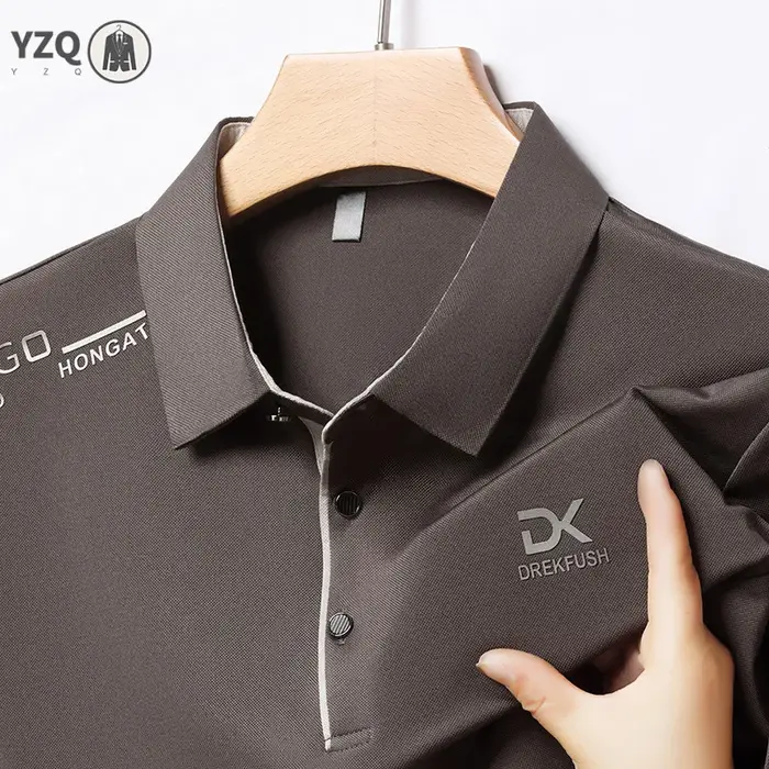 Polo à manches courtes pour hommes