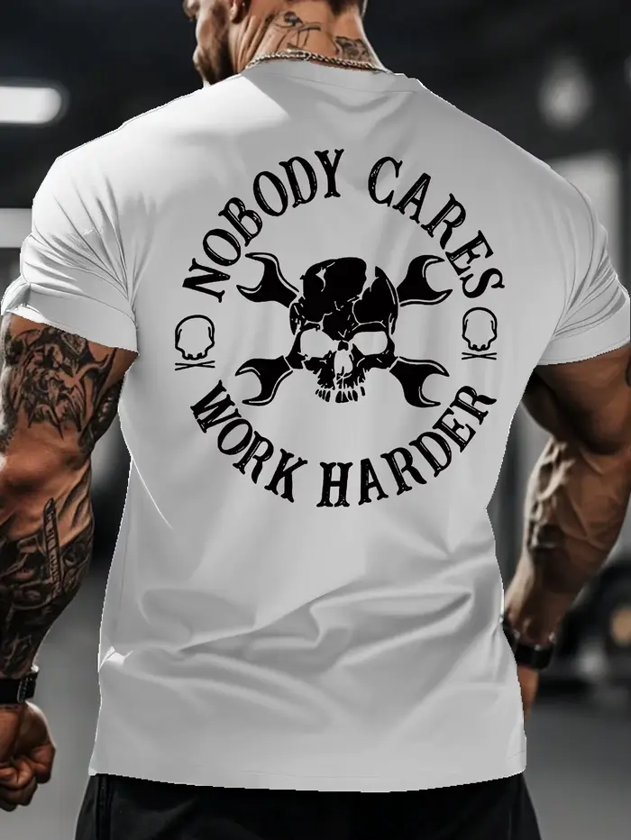 T-shirt décontracté sportif pour homme