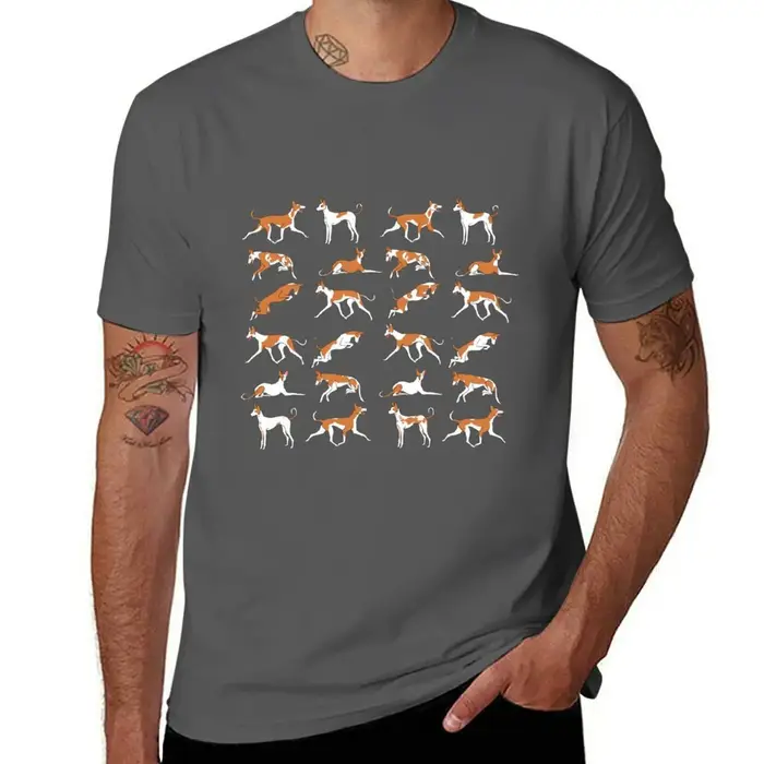 T-shirt Ibizan Breeze, t-shirt basique à manches courtes en mélange de coton