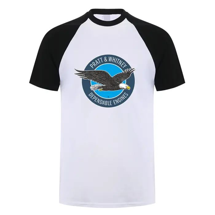 Nouveau Pratt & Whitney Hommes T Shirt D'été À Manches Courtes En Coton Tee Shirts Y-pour Homme Femmes LH-557