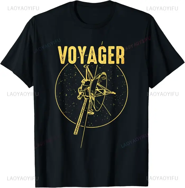 Voyager 1 & 2 sonde spatiale système solaire astronomie vol spatial T-Shirt drôle respirant et confo