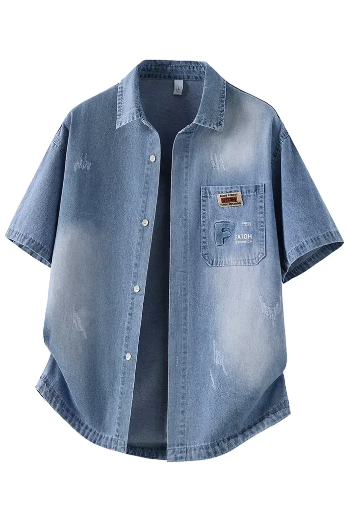 Chemise en jean pour homme