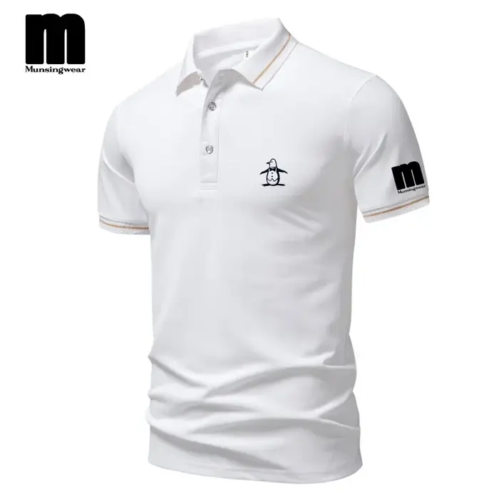Vêtements de Golf 2026 été nouveau luxe de haute qualité séchage rapide mode hommes et femmes sport à manches courtes
