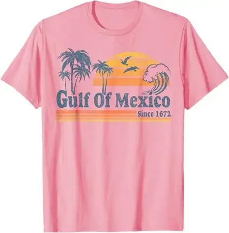 T-shirt de plage du golfe du Mexique depuis 1672