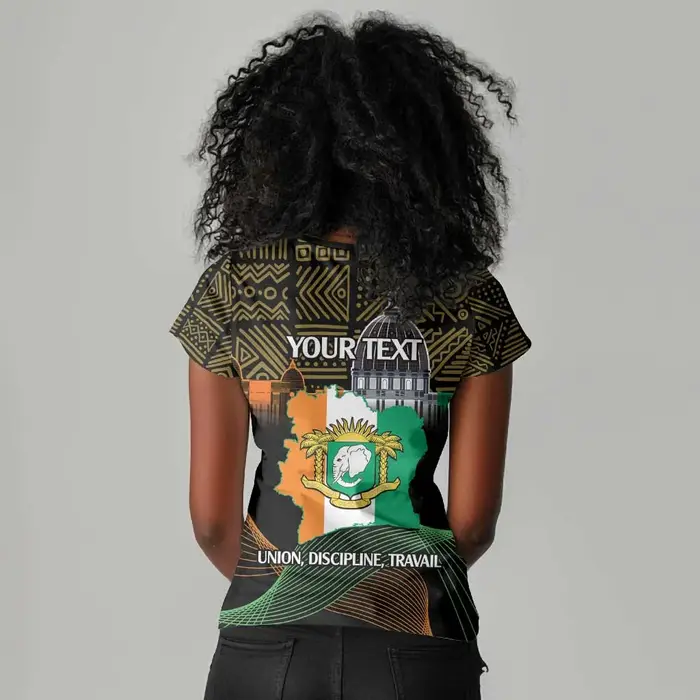 T-shirt pour femmes de Côte d'Ivoire