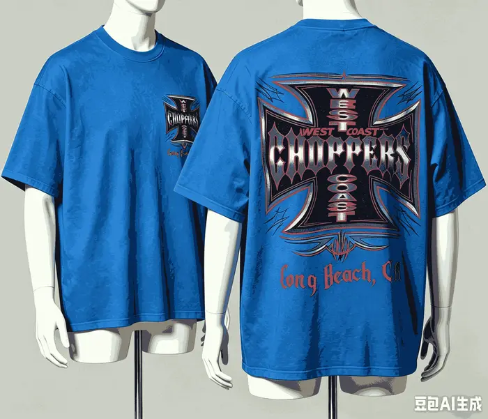 T-shirt West Coast Choppers pour les fans