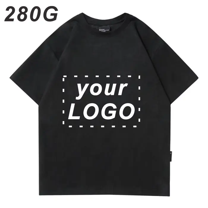 T-shirt Streetwear Hip-Hop Personnalisé pour Homme