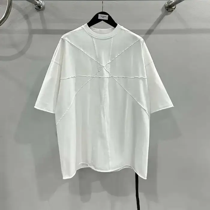 T-shirt en coton épissé pour homme