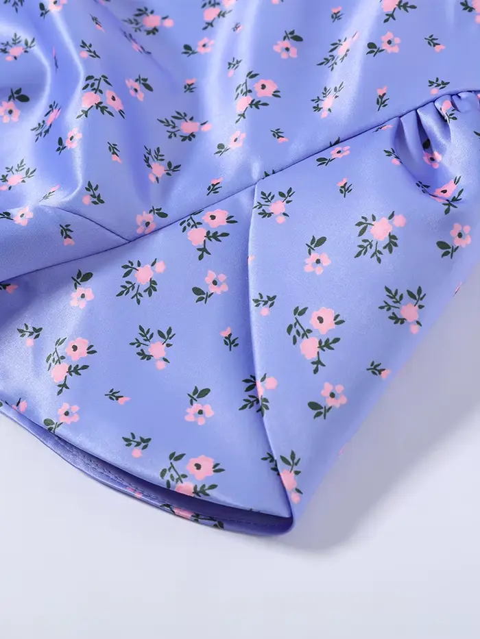 T-shirt floral chic pour femme