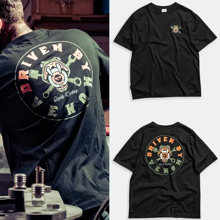 T-shirt blanc pour homme, t-shirt cool pour la salle de sport, t-shirt essentiel pour homme, hauts e