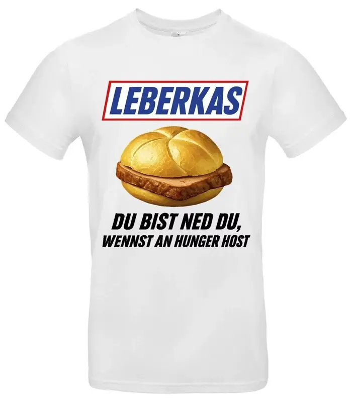 T-shirt humoristique Leberkas Meme Y2k