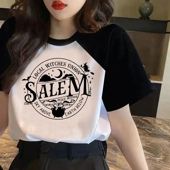 Sorcière t-shirt femmes graphique t-shirt femme harajuku manga années 2000 vêtements
