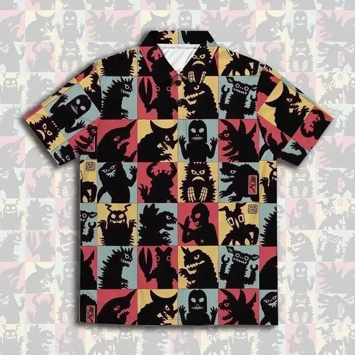 Nouveau T-shirt Godzilla dessin animé