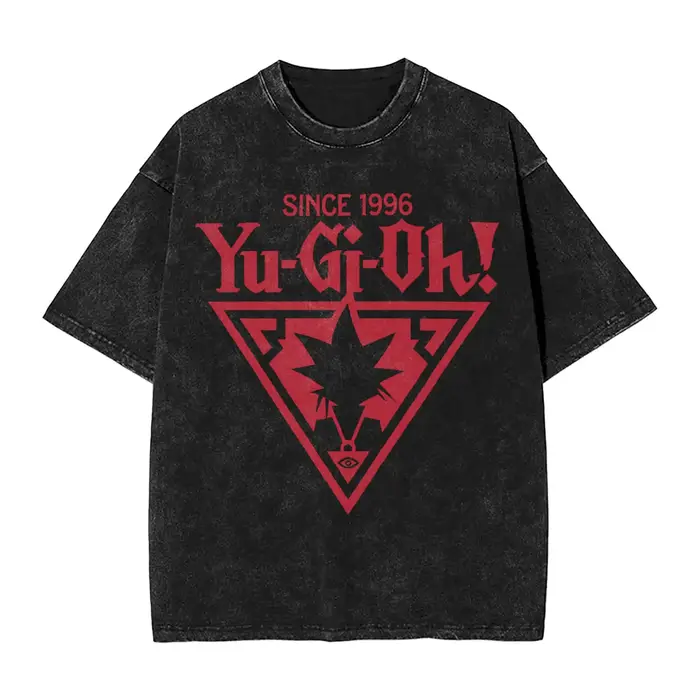 Yu-Gi-Oh! Vintage Lavé et Délavé T-shirt graphique Yugi Muto pour hommes