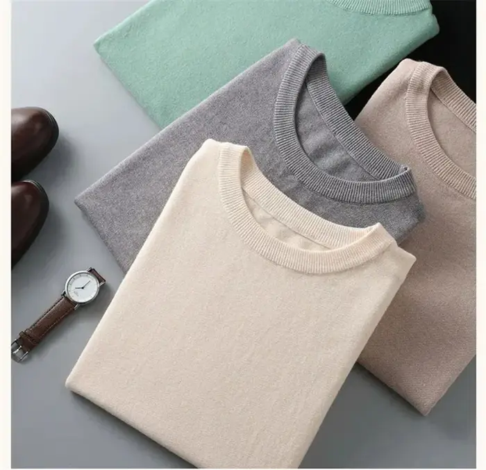 Smile Fine Mer37Wool Base Layer T-Shirt for Men