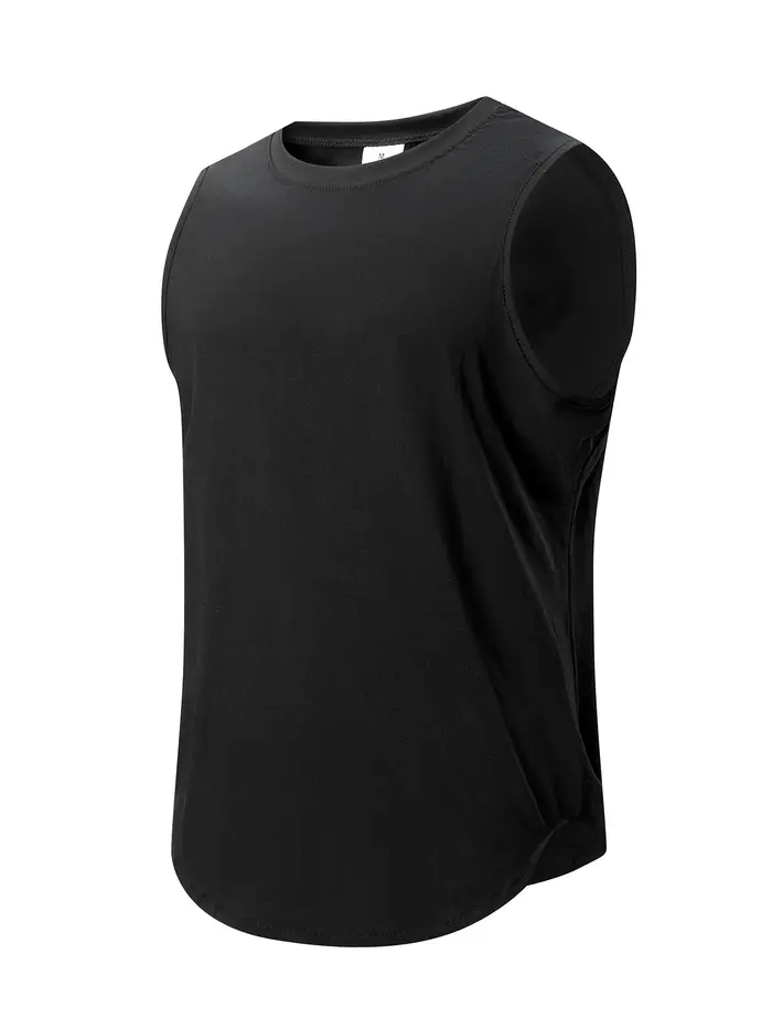 Débardeur basique de Fitness pour hommes, haut de Sport à séchage rapide, gilet de course, Fitness,