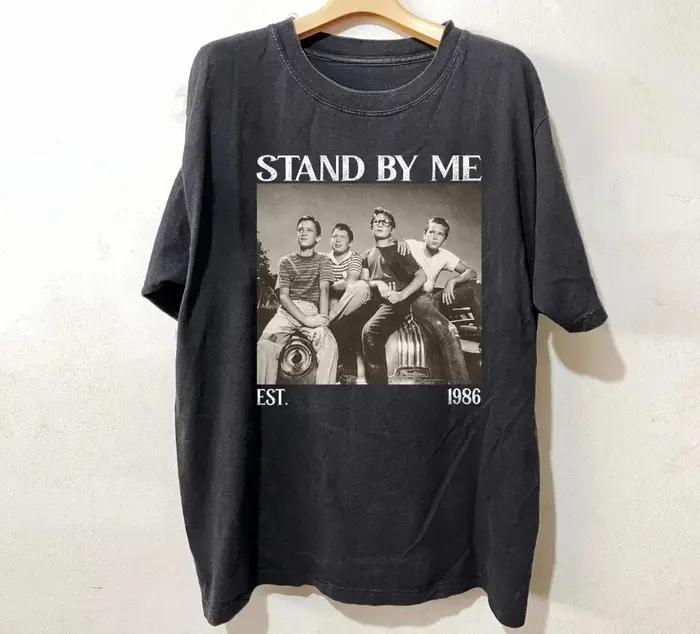 T-shirt du film Stand By Me, Rob Reiner, T-shirts graphiques à manches courtes pour hommes, pour l'é