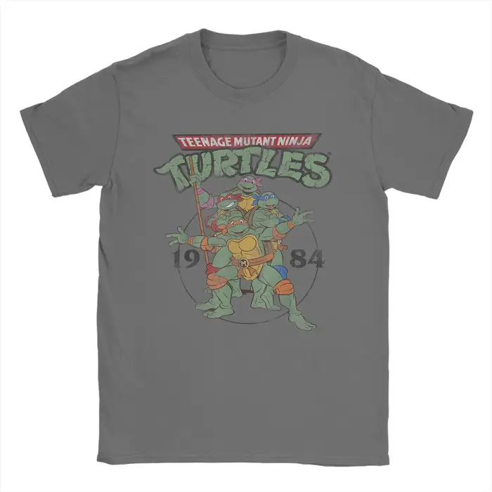 T-shirt classique Ninja Turtles Circle 1984 pour hommes