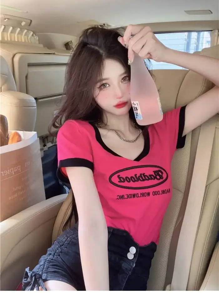 T-Shirts à manches courtes pour femmes, surdimensionnés, confortables, tendance japonaise, Harajuku,
