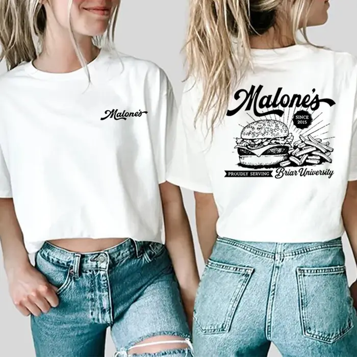 T-shirt Vintage Diner de Malone