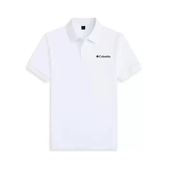 Nouveau style, marque de luxe haut de gamme, polo imprimé à manches courtes, t-shirt à col pour homm