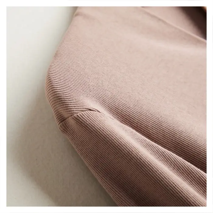 T-Shirt manches longues en soie brossée pour femme