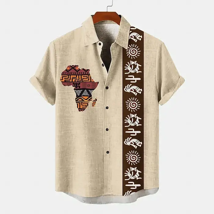 Chemise en lin pour hommes
