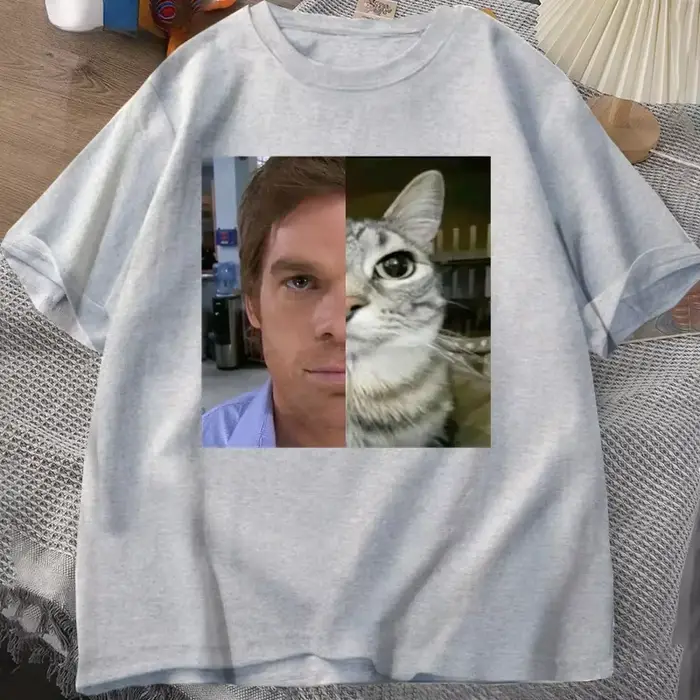 T-shirts Dexter Morgan Cat