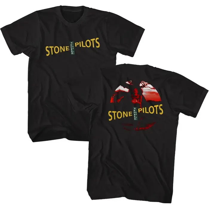 T-shirt pour hommes avec couverture d'album Stone Temple Pilots Core 1992, Merchandises musicales ro