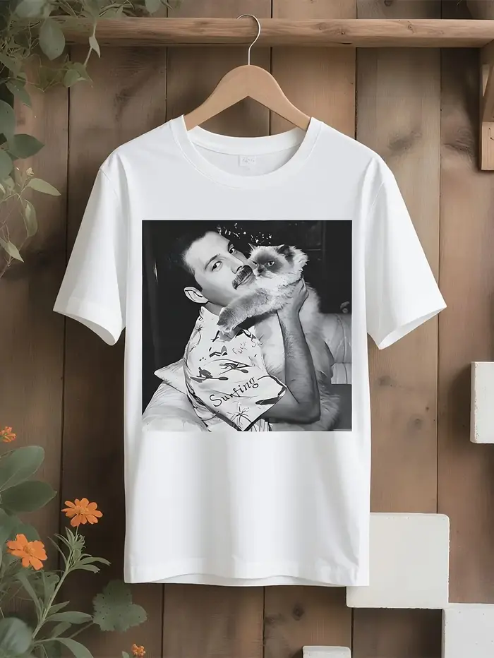 T-shirt Freddie Mercury Tiffany pour femmes et hommes