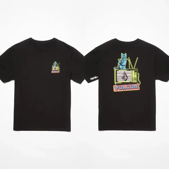 Volcom – T-Shirt en coton pour hommes et femmes, marque de sports extrêmes, skateboard, surf, Street